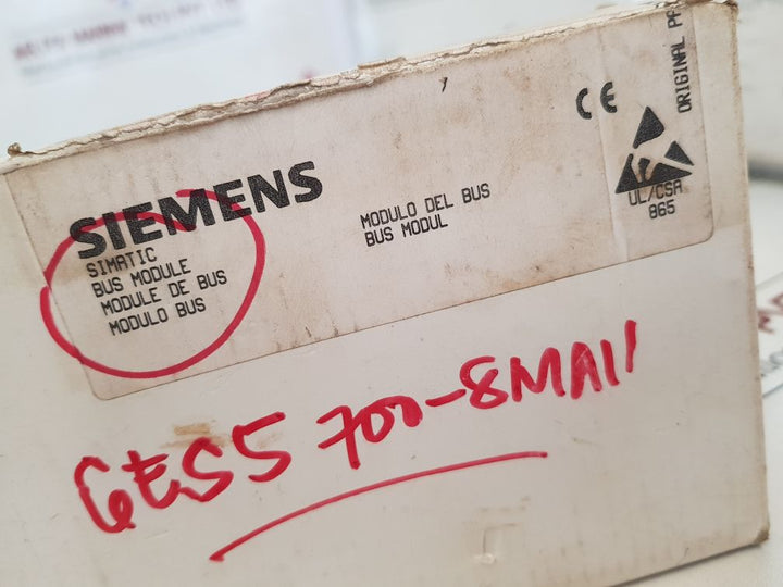 Siemens Simatic S5 Bus Module 6Es5 700-8Ma11