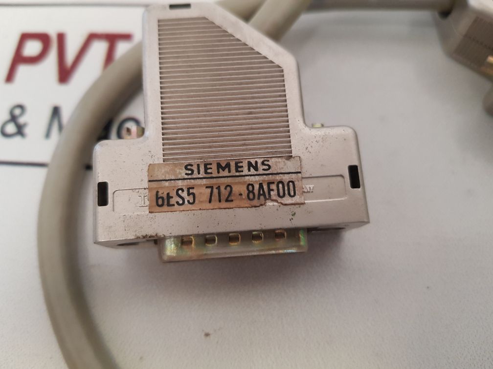 Siemens Simatic S5 6Es5 712-8 Af 00 Cable Connection 0.5 M