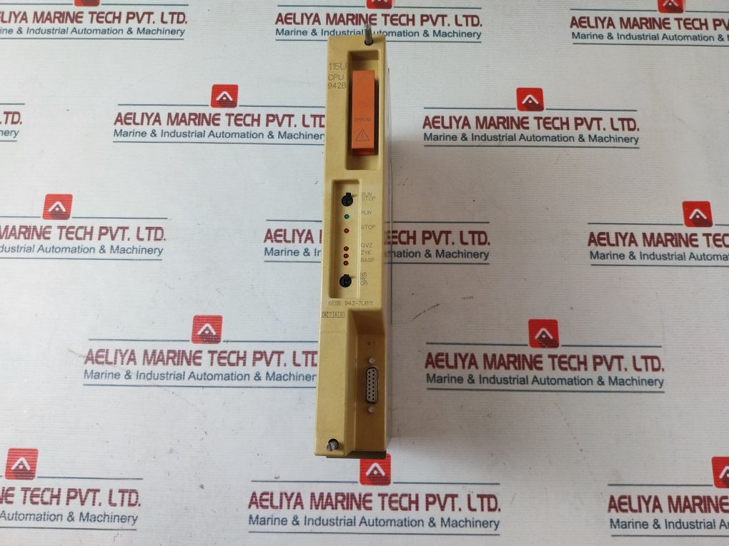 Siemens 6Es5 942-7Ub11 Processor Module 115U Cpu 942B