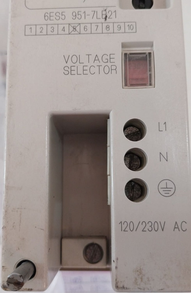 Siemens 6Es5 951-7Lb21 Power Supply Without Battery
