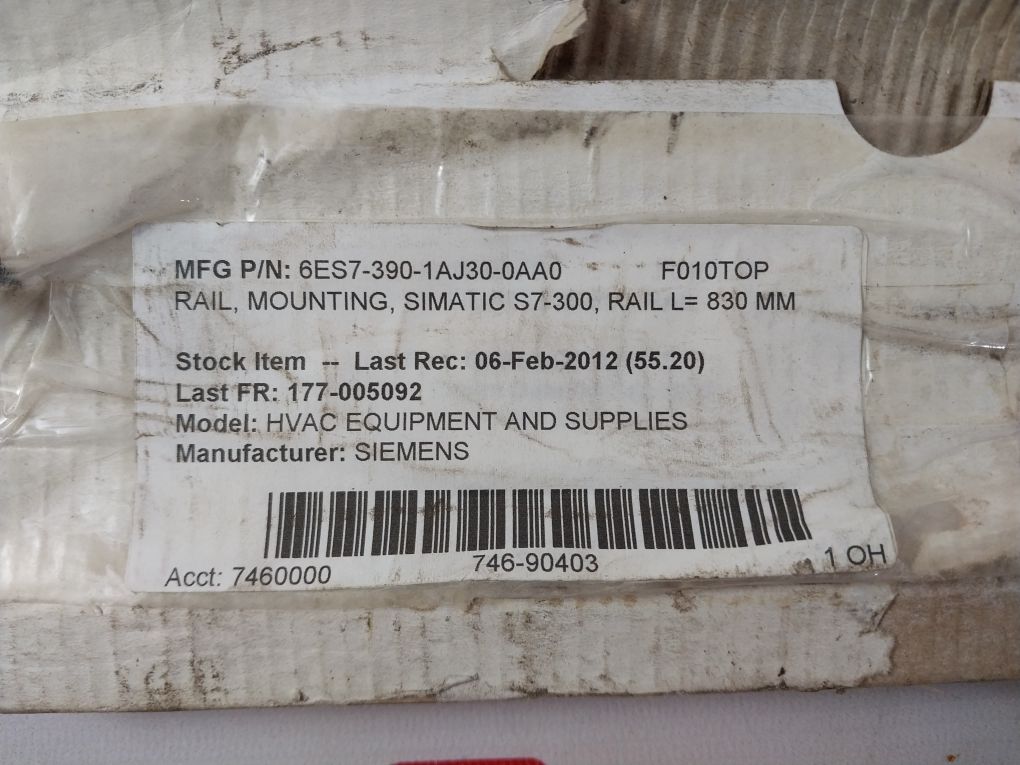Siemens 6Es7-390-1Aj30-0Aa0