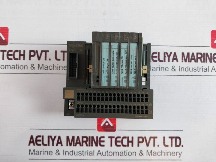 Siemens Simatic Sc 6Es7120-0Ah01-0Aa0 Terminal Block Dc 24V 2A