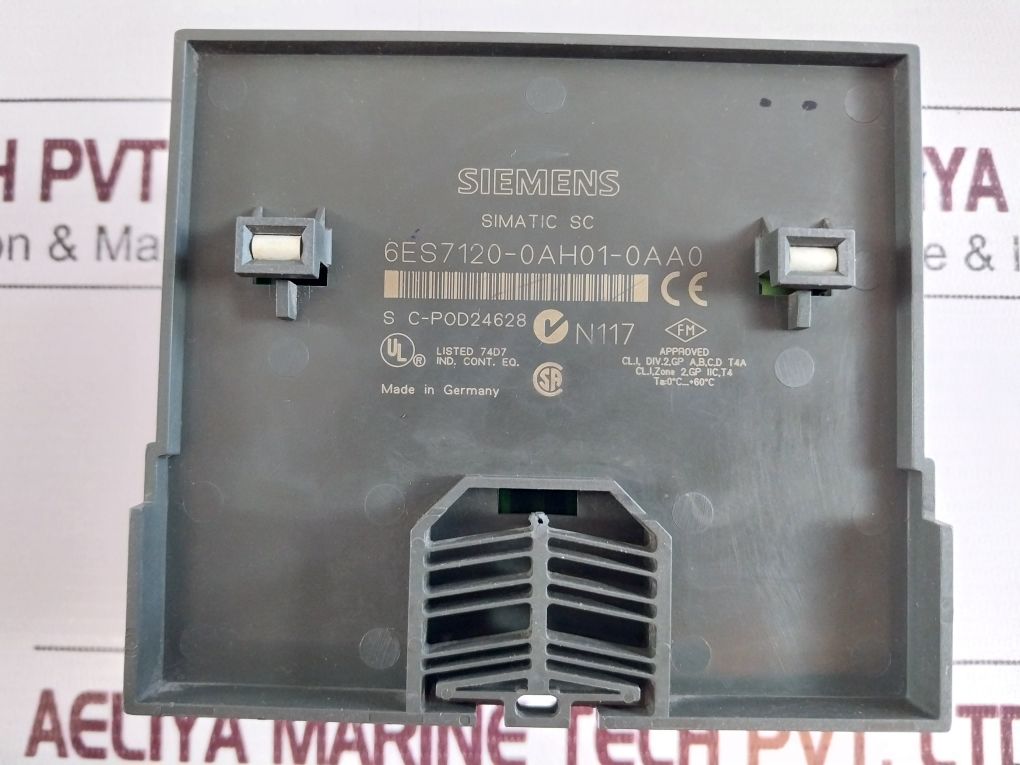 Siemens Simatic Sc 6Es7120-0Ah01-0Aa0 Terminal Block Dc 24V 2A