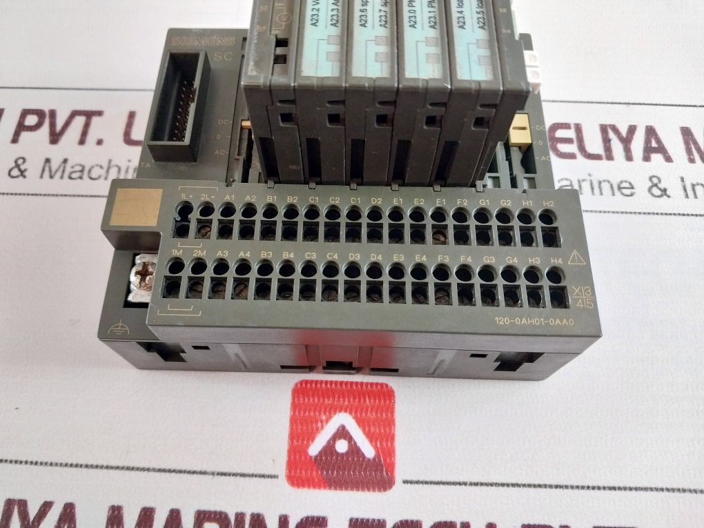 Siemens Simatic Sc 6Es7120-0Ah01-0Aa0 Terminal Block Dc 24V 2A
