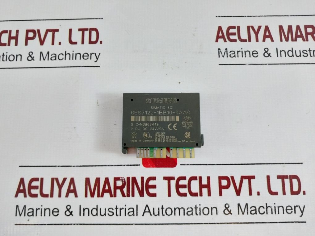 Siemens Simatic Sc 6Es7122-1Bb10-0Aa0 Output Module