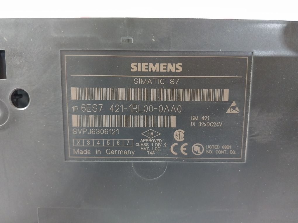 Siemens 6Es7421-1Bl00-0Aa0