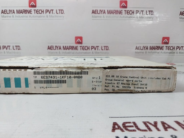 Siemens 6Es7431-1Kf10-0Ab0