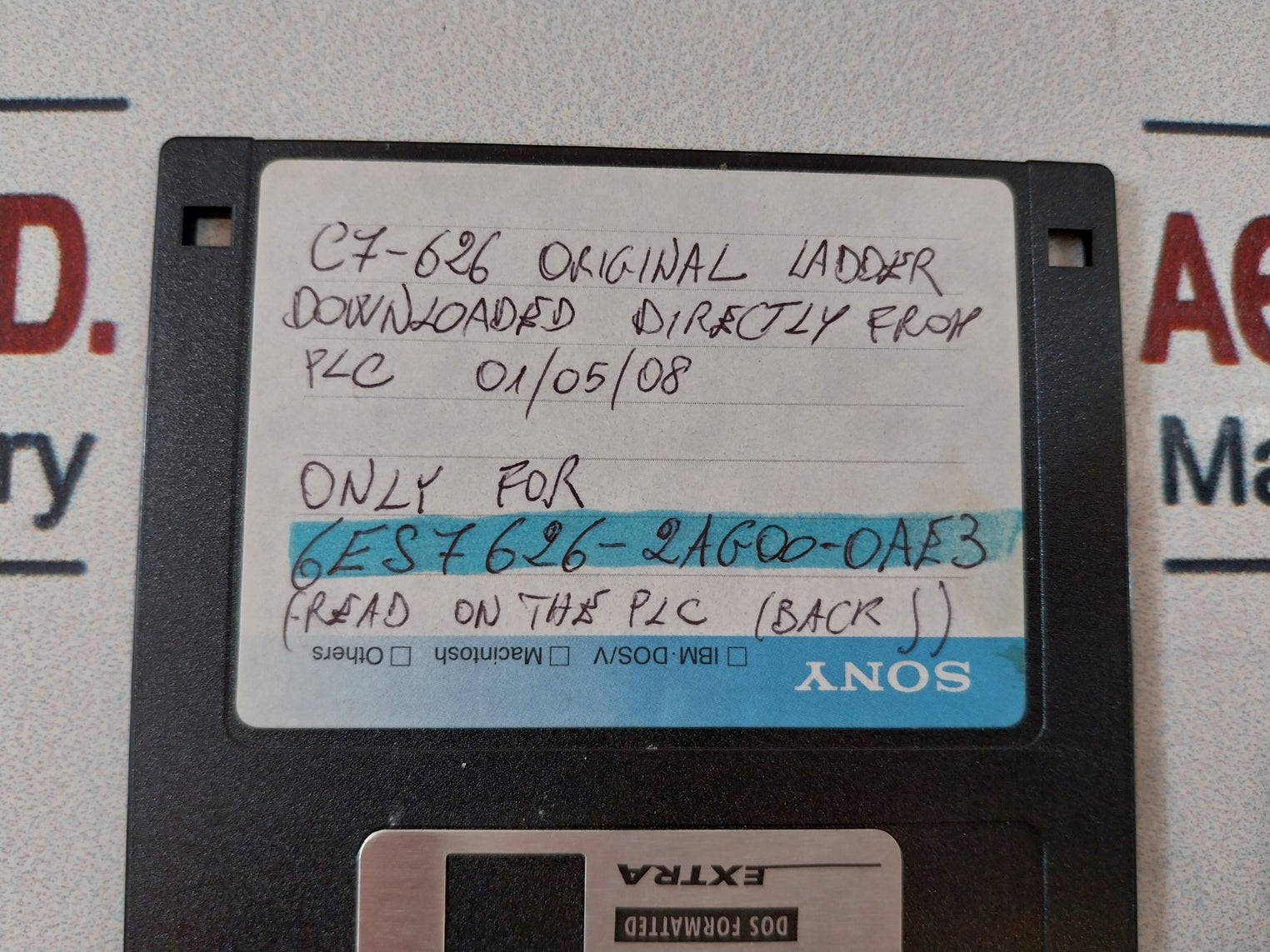 Siemens 6Es7626-2Ag00-0Ae3 Licence Disk