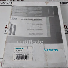 Siemens 6Es7810-2Cc03-0Yx3 License Navigator Documentation Software Compact Disc