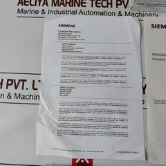 Siemens 6Es7810-2Cc03-0Yx3 License Navigator Documentation Software Compact Disc