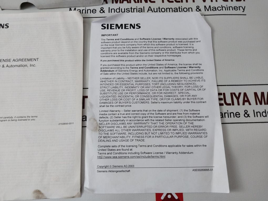 Siemens 6Es7810-2Cc03-0Yx3 License Navigator Documentation Software Compact Disc