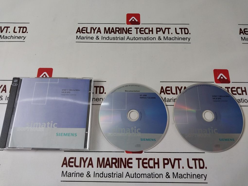 Siemens 6Es7810-2Cc03-0Yx3 License Navigator Documentation Software Compact Disc