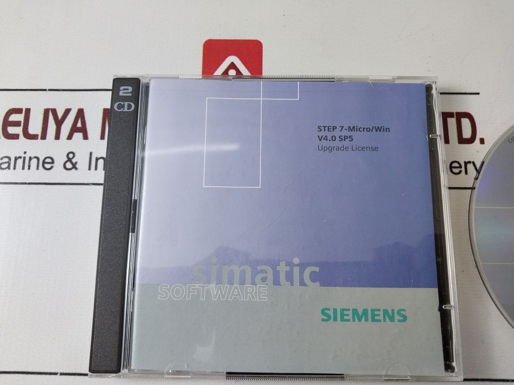 Siemens 6Es7810-2Cc03-0Yx3 License Navigator Documentation Software Compact Disc