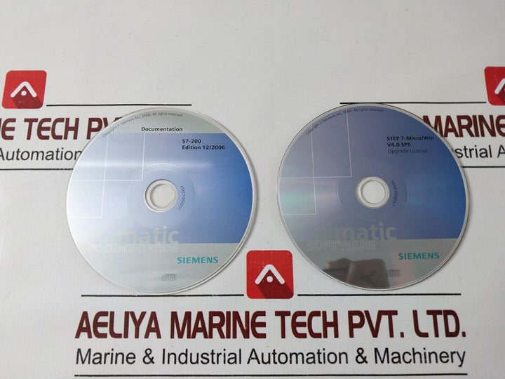 Siemens 6Es7810-2Cc03-0Yx3 License Navigator Documentation Software Compact Disc