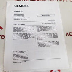 Siemens 6Es7810-4Cc07-0Ye5 Software Step 7 V5.3