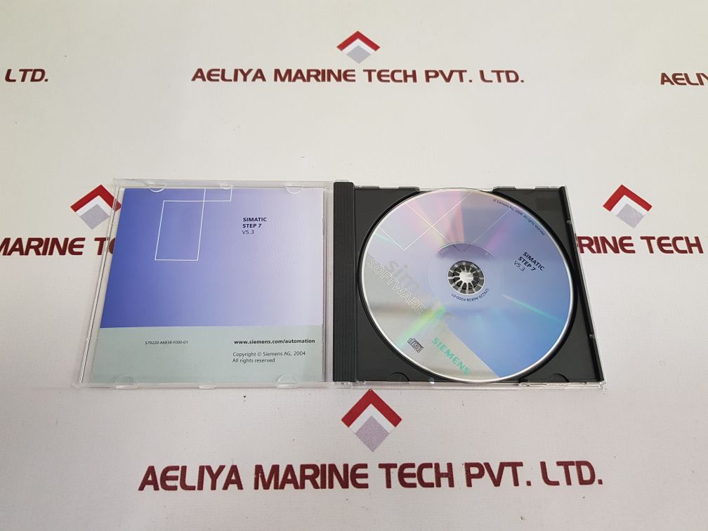 Siemens 6Es7810-4Cc07-0Ye5 Software Step 7 V5.3