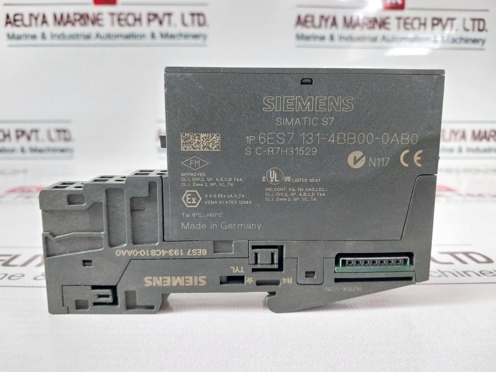 Siemens 6Es7 131-4Bb00-0Ab0 Simatic S7 Input Module 24Vdc