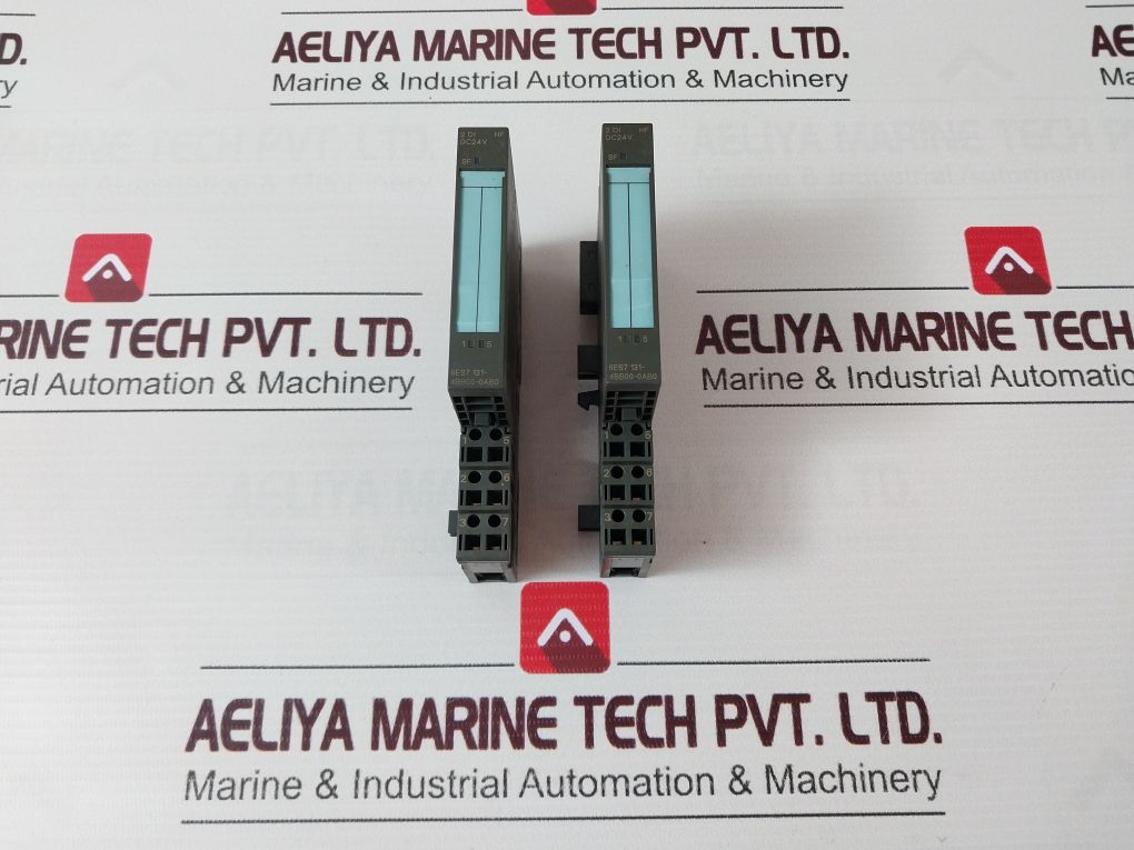 Siemens 6Es7 131-4Bb00-0Ab0 Input Module With 6Es7 193-4Cb10-0Aa0
