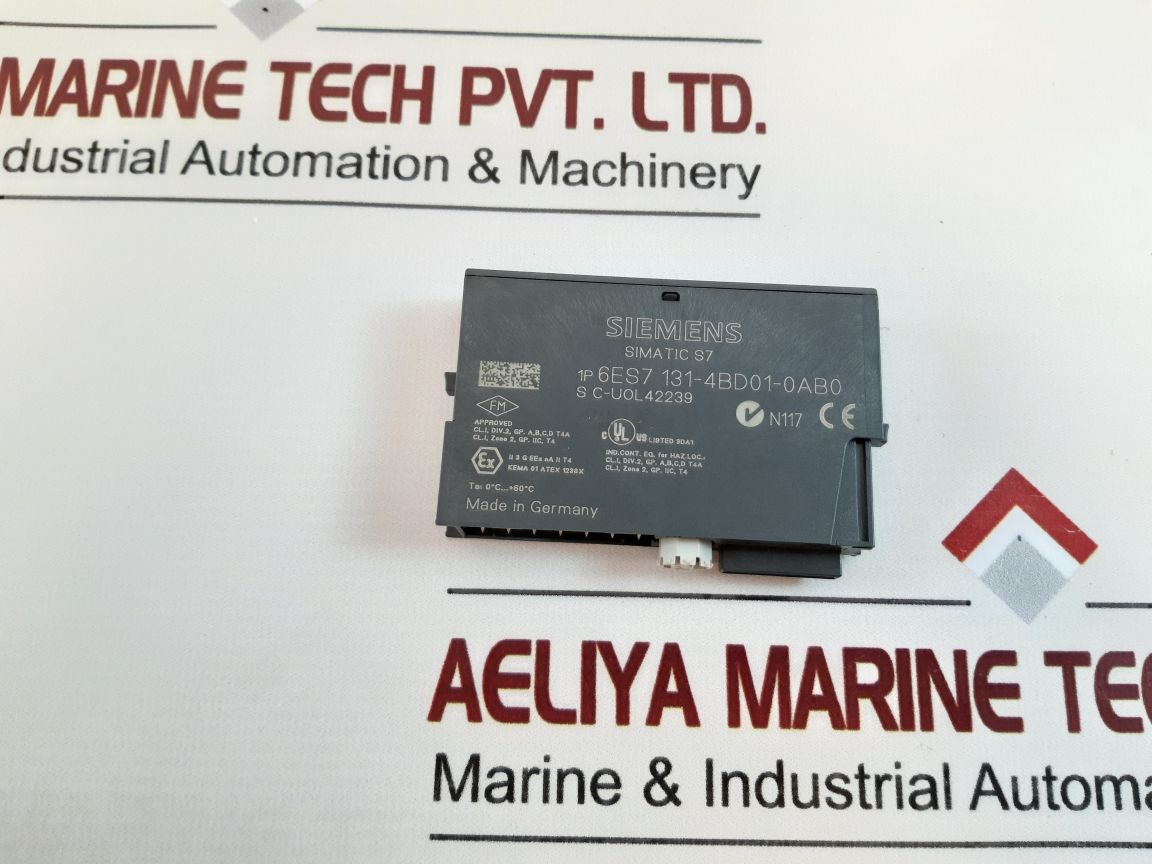 Siemens 6Es7 131-4Bd01-0Ab0 Simatic S7 Digital Input Module
