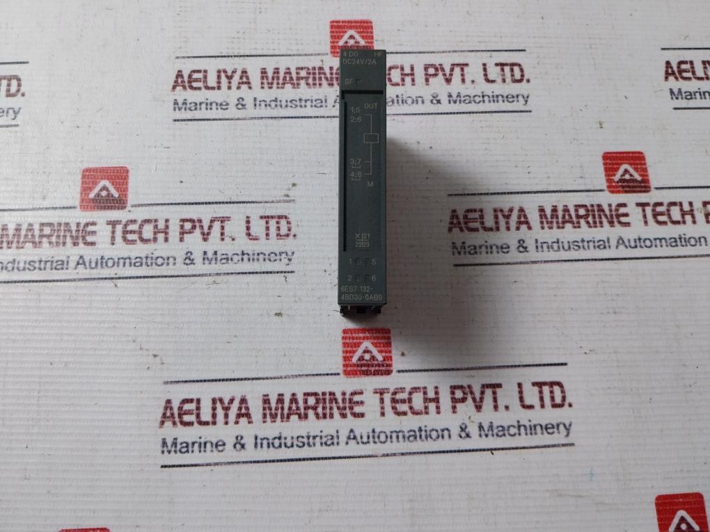 Siemens 6Es7 132-4Bd30-0Ab0 Output Module 24Vdc