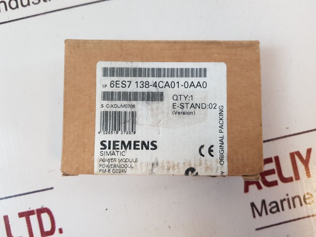 Siemens 6es7 138-4ca01-0aa0 power module free shipping by express