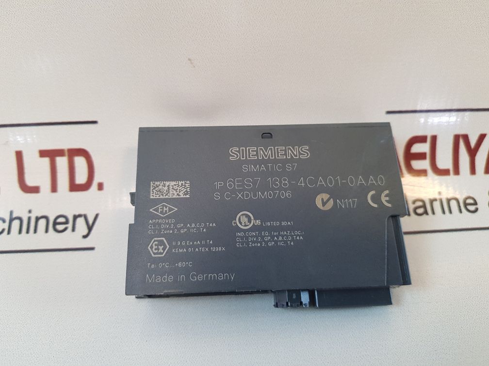Siemens 6es7 138-4ca01-0aa0 power module free shipping by express