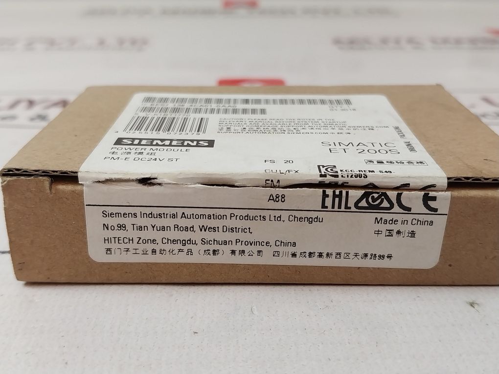 Siemens 6Es7 138-4Ca01-0Aa0 Power Module