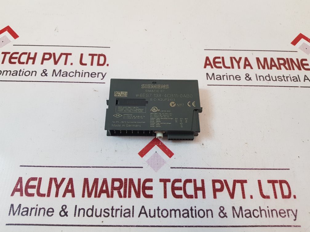 Siemens 6es7 138-4cb11-0ab0 simatic s7 power module s c-x2up3103