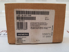 Siemens 6es7 138-4cb11-0ab0 simatic s7 power module s c-x2up3103