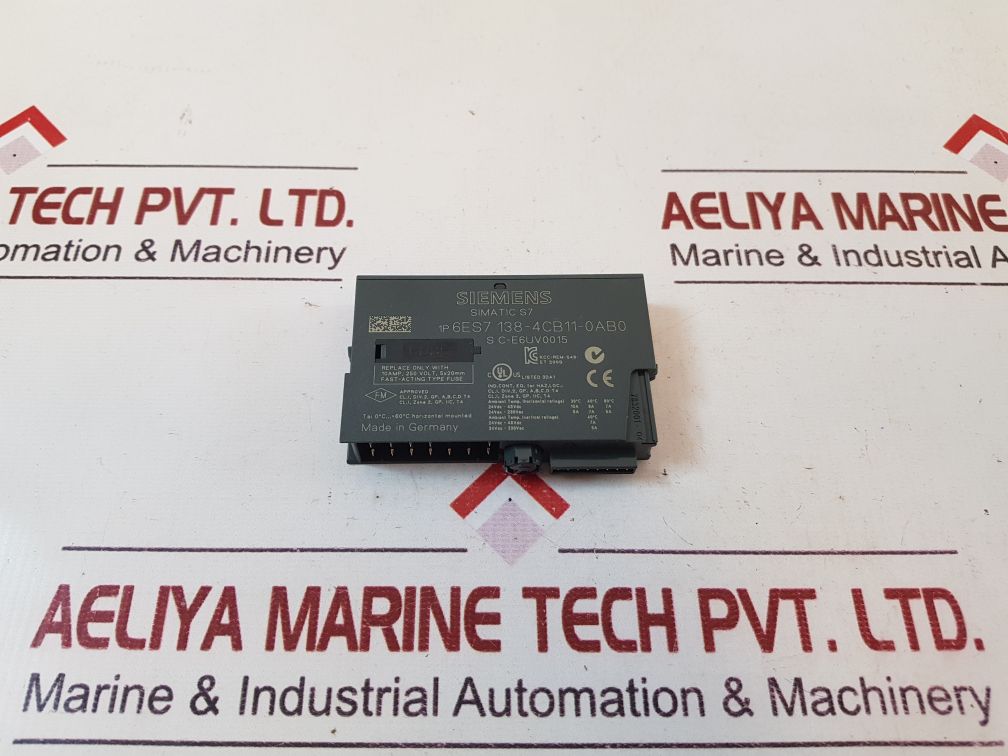 Siemens 6es7 138-4cb11-0ab0 simatic s7 power module