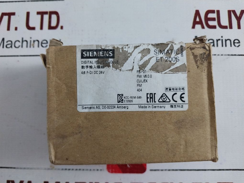 Siemens 6Es7138-4Fa05-0Ab0 Simatic Et 200S Digital Input Module