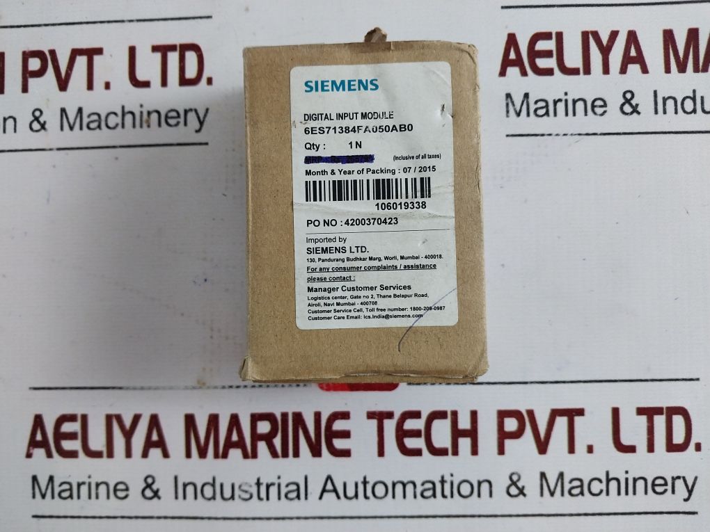 Siemens 6Es7138-4Fa05-0Ab0 Simatic Et 200S Digital Input Module