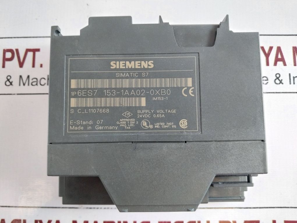 Siemens 6Es7 153-1Aa02-0Xb0 Interface Module