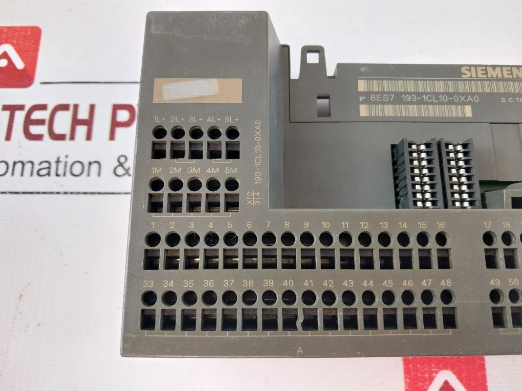 Siemens 6Es7 193-1Cl10-0Xa0 Terminal Block
