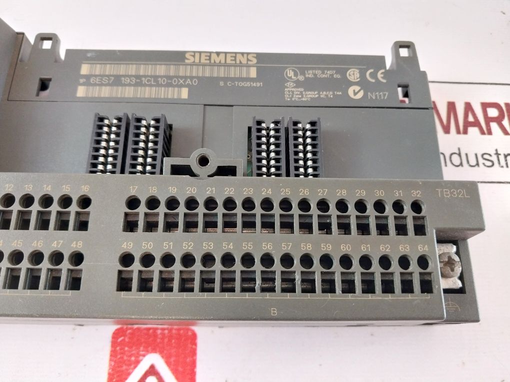 Siemens 6Es7 193-1Cl10-0Xa0 Terminal Block
