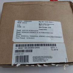 Siemens 6Es7 193-4Cb30-0Aa0 Terminal Module Tm-e15C24-01