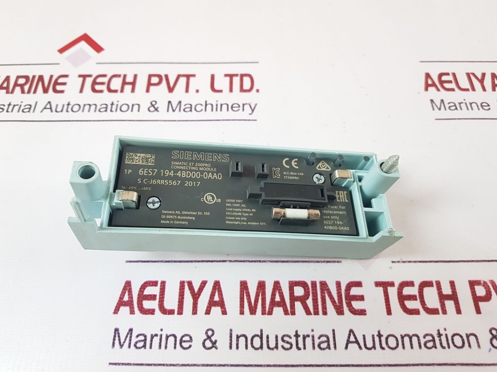 Siemens 6Es7 194-4Bd00-0Aa0 Connecting Module