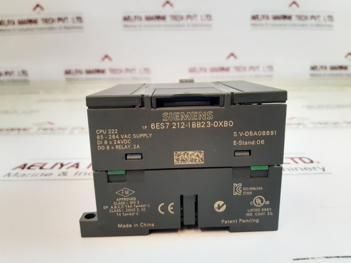 Siemens 6Es7 212-1Bb23-0Xb0 Plc Module
