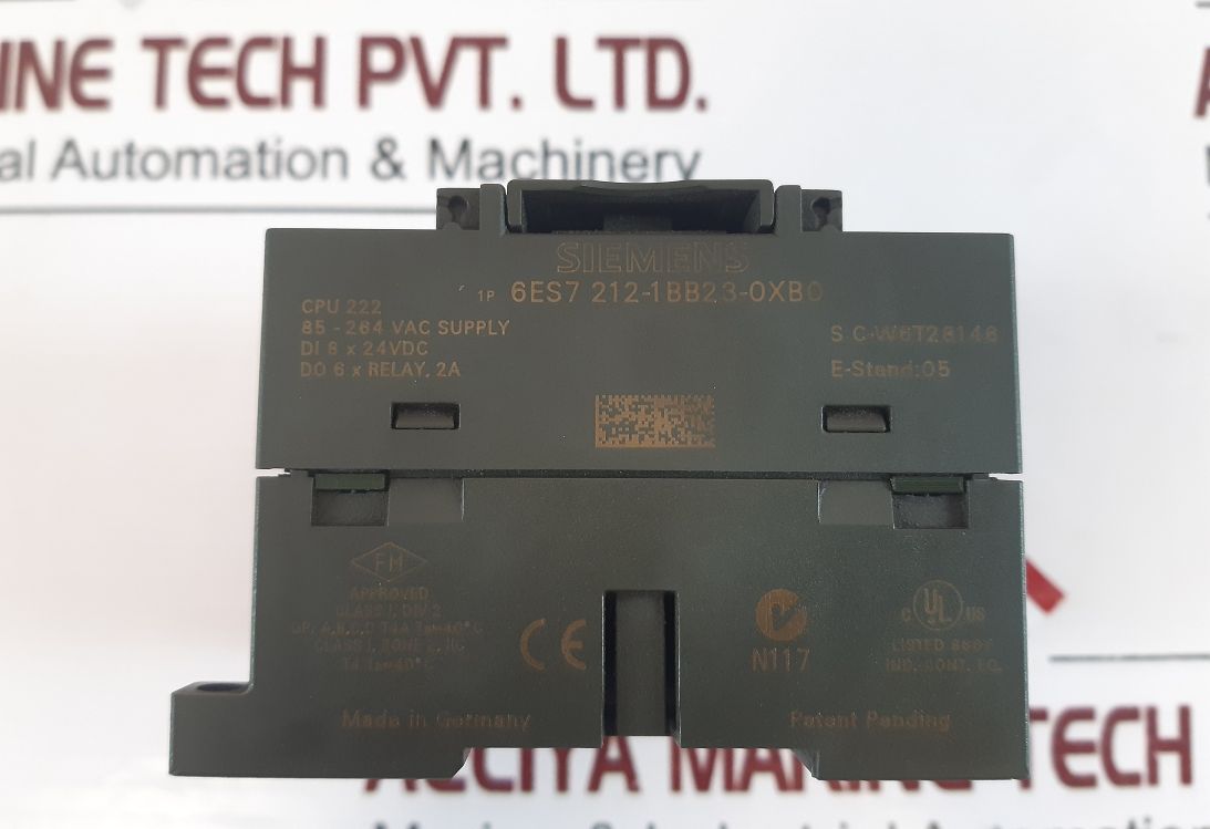 Siemens 6Es7 212-1Bb23-0Xb0 Plc Module 