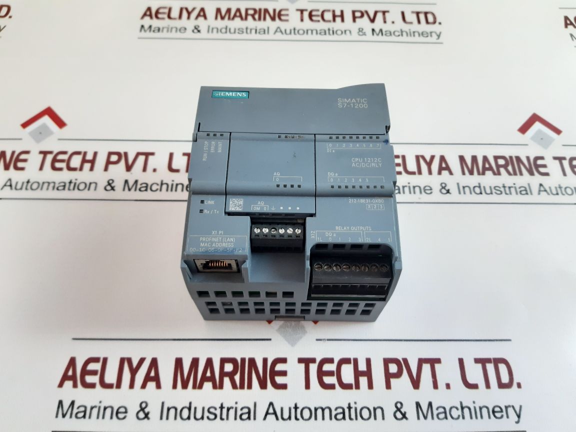 Siemens Simatic S7-1200 6Es7 212-1Be31-0Xb0 Cpu Module