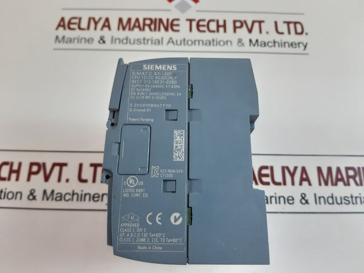 Siemens Simatic S7-1200 6Es7 212-1Be31-0Xb0 Cpu Module