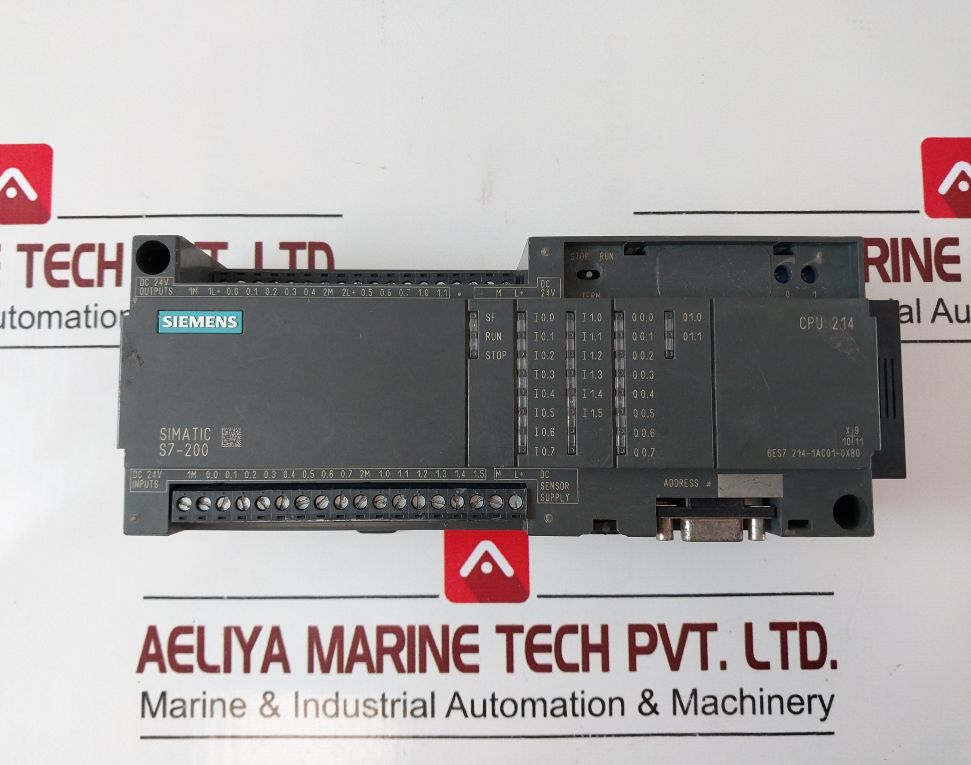 Siemens 6Es7 214-1Ac01-0Xb0 Control Module E-stand: 08