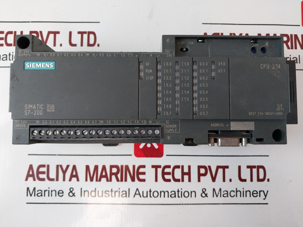 Siemens 6Es7 214-1Ac01-0Xb0 Control Module E-stand: 08