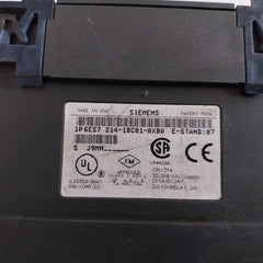 Siemens 6Es7 214-1Bc01-0Xb0 Plc Module E-stand: 07