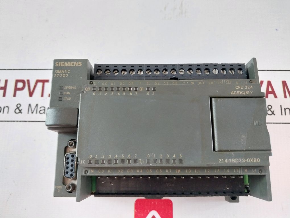 Siemens Simatic S7-200 6Es7 214-1Bd23-0Xb0 Plc Module E-stand: 06