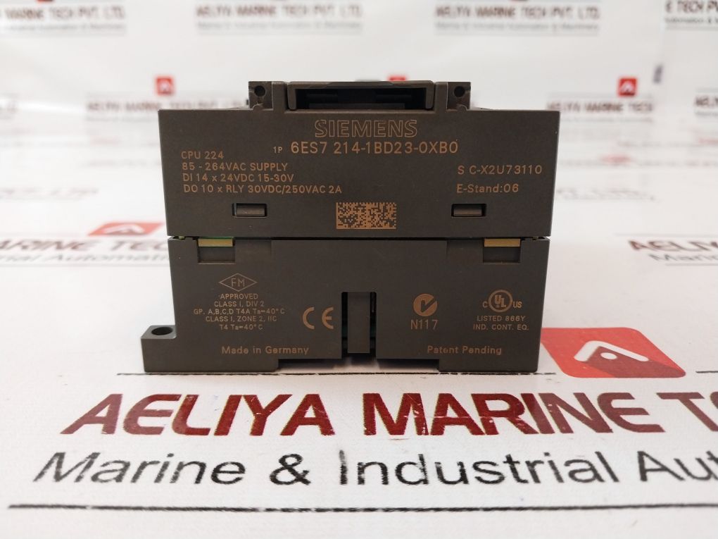 Siemens Simatic S7-200 6Es7 214-1Bd23-0Xb0 Plc Module E-stand: 06