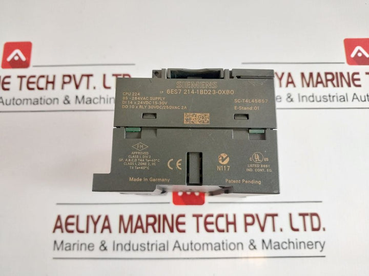 Siemens Simatic S7-200 6Es7 214-1Bd23-0Xb0 Plc Module E-stand: 01