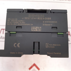 Siemens 6es7 214-1bd23-0xb8 plc module