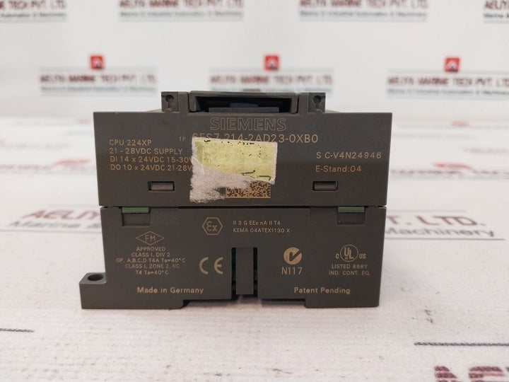 Siemens 6Es7 214-2Ad23-0Xb0 Compact Unit