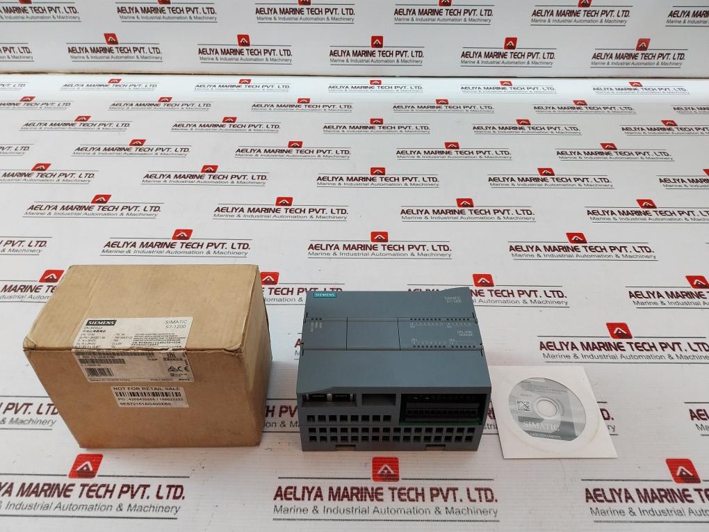 Siemens 6Es7 215-1Ag40-0Xb0 Cpu Module 24Vdc 1.5A